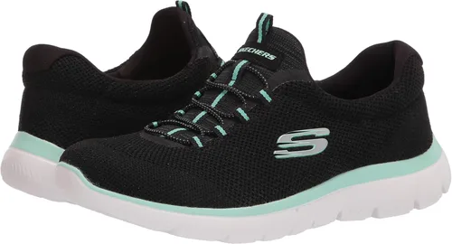 Miniatura 7 de Skechers Summits - Zapatillas clásicas para mujer color gris y morado