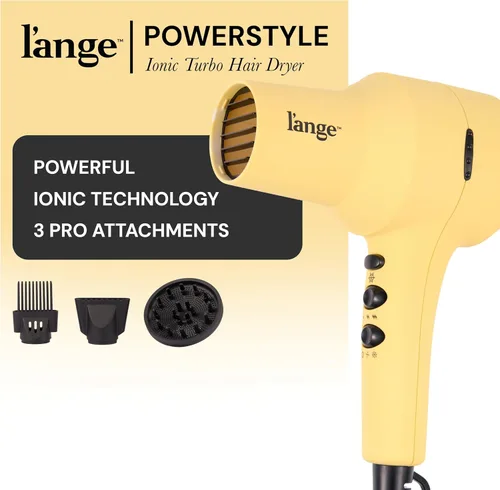 Miniatura 2 de L'ANGE HAIR Secador de pelo iónico PowerStyle Turbo 1875W de secado rápido y estilo preciso para looks duraderos y libres de encrespamiento