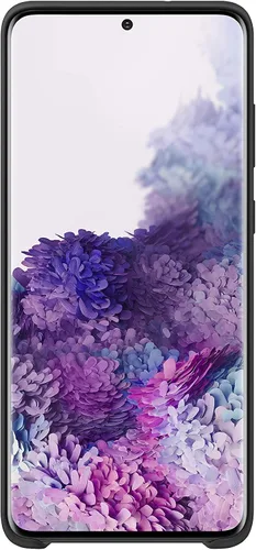 Miniatura 2 de Samsung Funda para Galaxy S20+ Plus, cubierta trasera de silicona, color negro (versión de EE. UU. con garantía) (EF-PG985TBEGUS)