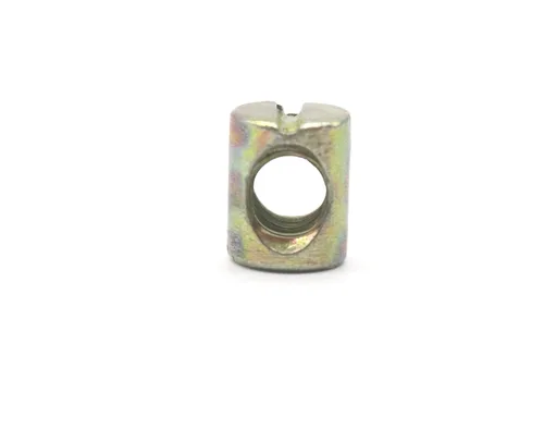 Miniatura 4 de Juego de tornillos y tuercas para litera, paquete de 10 tapas hexagonales M8x100mm, tornillos de barril de media rosca, kit de tuercas para cuna