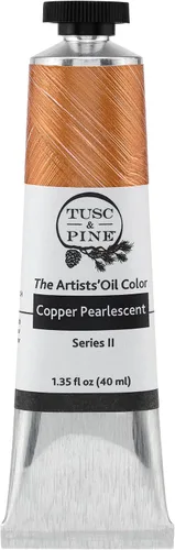 Miniatura 154 de Tusc & Pine Pintura al óleo Artist – Alizarin Crimson, 1.4 fl oz, sin amarilleo, consistencia rica y cremosa, carga máxima de pigmento, pinturas al