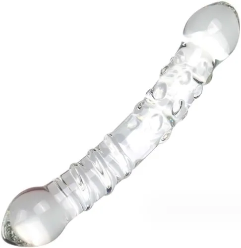Consoladores de cristal para hombre, consolador realista para el pene, cuentas de vidrio para el punto G, tapón anal anal erótico, juguetes sexuales