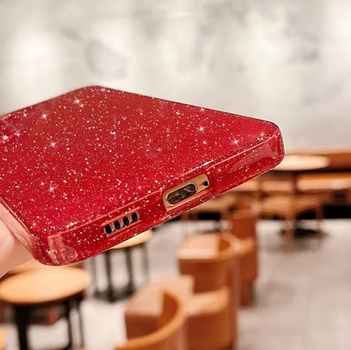 Miniatura 6 de MINSCOSE Compatible con Samsung Galaxy S22 Plus Case, Bonito Color Neón Brillante, con Purpurina Brillante Delgada Resistente a Golpes de Silicona