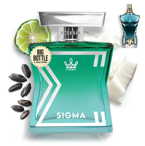 Eternal Fragrance - Eternal Sigma - Inspirado en Colonia de Coco Exótica de Diseñador - 3.4 oz (3.4 fl oz) - EDP - Vegano - Ingredientes limpios -