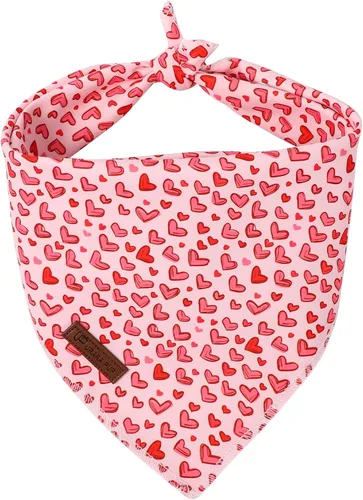 Miniatura 42 de Bandana de verano para perros, bufanda triangular de rejilla de algodón cómoda para perros medianos y grandes, pañuelo lavable para mascotas