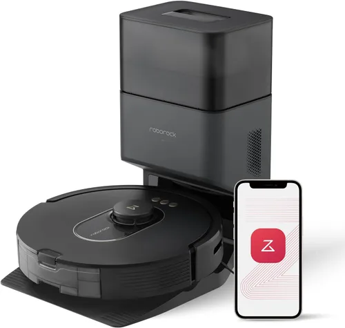 Miniatura 11 de roborock Saros 20 Robot aspiradora y trapeador, 36,000 Pa, 3.46 pulgadas de umbral de doble capa, 3.14 pulgadas ultra delgado, cero enredos, lavado