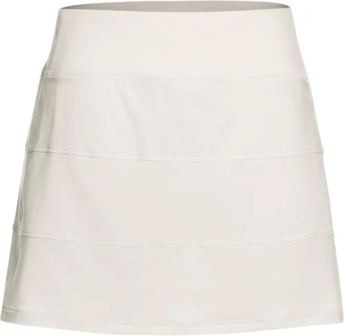CRZ YOGA Faldas de tenis ligeras de cintura alta para mujer, línea A, para entrenamiento, correr, deportes, golf, con bolsillos