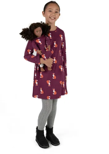 Miniatura 20 de Leveret - Conjunto de vestidos a juego para niña y para muñeca, 100% algodón, gran variedad de estilos, (tallas de 2 a 14 años)
