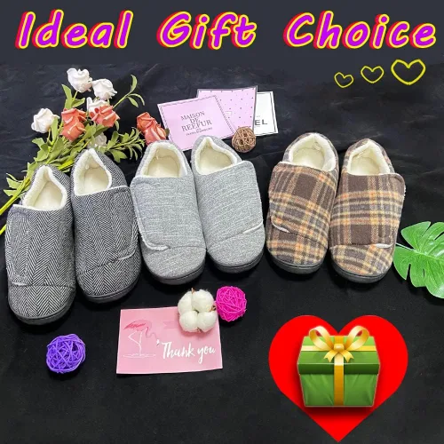 Miniatura 6 de Urbancolr Urbancolr - Zapatos ajustables para mujer, con espalda cerrada, lavables para interiores, con correa de cierre ajustable, para pies