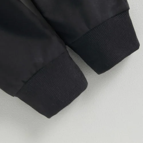 Miniatura 128 de Conjunto de ropa de otoño e invierno para bebé niño pequeño, sudadera de manga larga con colores contrastantes, pantalones elásticos para recién
