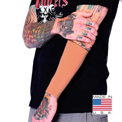 Tat2X, manga para cubrir tatuajes Ink Armor Premium, manga para antebrazo de 9 pulgadas (manga simple)