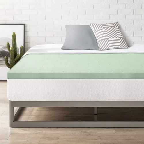 Miniatura 2 de Best Price - Cubrecolchón de espuma viscoelástica ventilada de 3 pulgadas