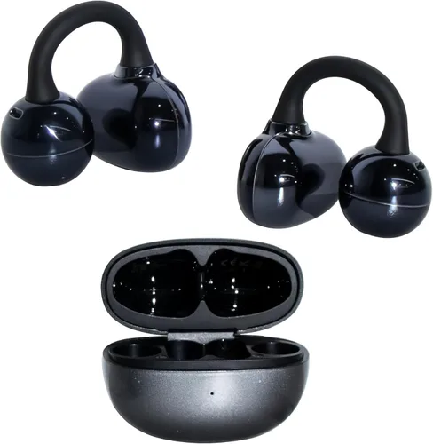 Auriculares Open Ear M30, Bluetooth 6.0 Wireless Ultra Audio, ENC AI Air Conduction Headphones, 60 horas de reproducción, sonido estéreo, control