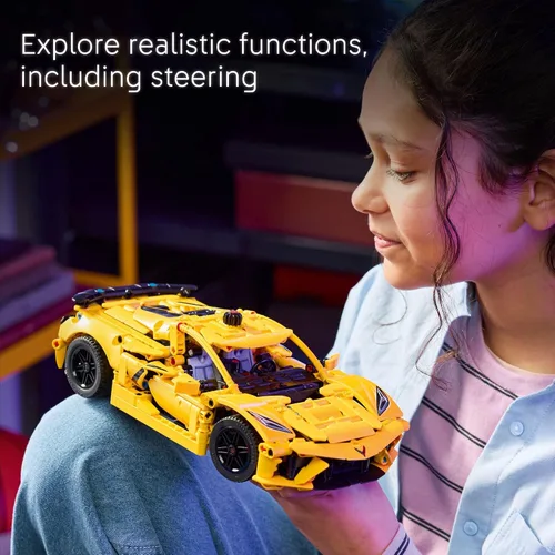 Miniatura 6 de LEGO Technic Chevrolet Corvette Stingray - Juego de construcción de juguete de auto para niños, niñas y niños, a partir de 9 años - Kit