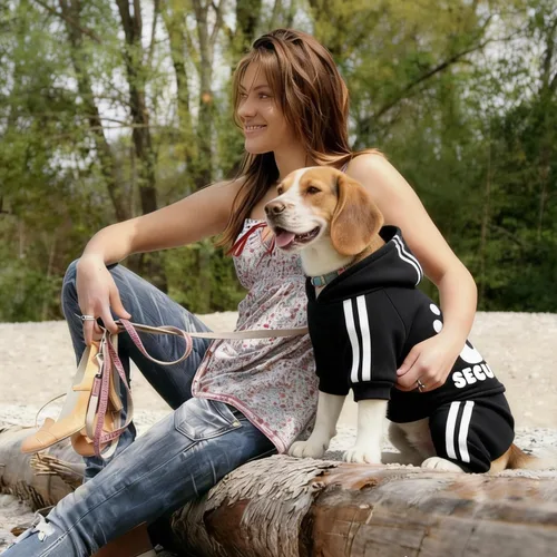 Miniatura 7 de Sudadera de seguridad con capucha para perros de 4 patas - Mono con sudadera - Sudaderas - Ropa suave y cálida para perros - Suéter con capucha