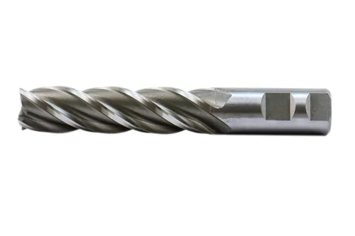 Shars Fresadora de extremo de flauta de longitud extra larga HSS de 4 flautas HSS de 1 "x 1", longitud de flauta de 4 pulgadas 404-9531