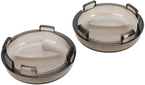 Miniatura 4 de ZYTC Kit de lente de señal de giro para motocicleta, lente ahumada, para Harley-Davidson Touring Softail Dyna Sportsters 2002-2013 Ahumado