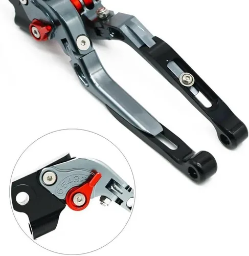Miniatura 5 de Clutch Brake Lever Handle for FZ8 for FZ-8 for FZ 8 2011-2015 2016 2017 2018 2019 2020 Adjustable Folding Extendable Brake Clutch Levers Handle(1)