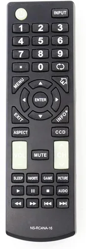 PERFASCIN NS-RC4NA-16 - Control remoto de repuesto para Insignia TV NS-55D420NA16 NS-24D420NA16 NS-28D220NA16 NS-39D220NA16 NS-40D420MX16