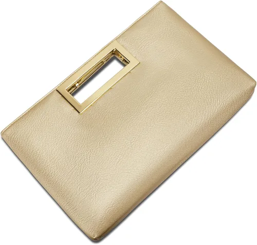 Miniatura 5 de Bolso de mano KKXIU para mujer, de cuero vegano, bolso formal de noche para eventos, para bodas, fiestas de graduación, de novia