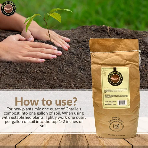 Miniatura 5 de Charlie's Vegan Compost – Jardinería orgánica concentrada vegana sin crueldad animal para plantas enmienda de suelo potenciador de suciedad