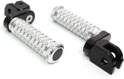 Miniatura 15 de MC MOTOPARTS POLE - Clavijas de pie delanteras elevadoras de extensión CNC de 0.984 in compatibles con YZF R3 2015-2017