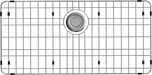 Miniatura 11 de Protector de rejilla para fregadero, rejillas inferiores de 18 pulgadas, protector de fregadero con radio de esquina, protector de fregadero