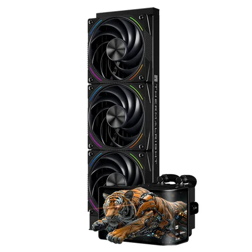 Miniatura 9 de Thermalright Wonder Vision 360 UB ARGB Enfriador de CPU AIO Negro, Radiador de 360mm, Pantalla Curva de 2K 60HZ con Resolución de 2400x1080