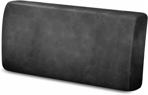 Miniatura 28 de Fundas de cojín tipo cuero para sofá, juego de fundas protectoras de muebles para sillón seccional, sofá biplaza de tela de elastano elástica
