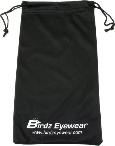 Miniatura 7 de Birdz 2 pares de gafas de equitación deportivas Eagle negro mate acolchadas con lente reflectante azul/naranja ReflecTech
