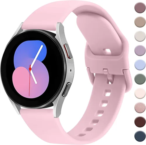 Miniatura 18 de AK para Samsung Galaxy Watch 5 Banda 40mm 44mm/Galaxy Watch 5 Pro Bandas 45mm, Correa Deportiva Suave de 20mm para Galaxy Watch 5