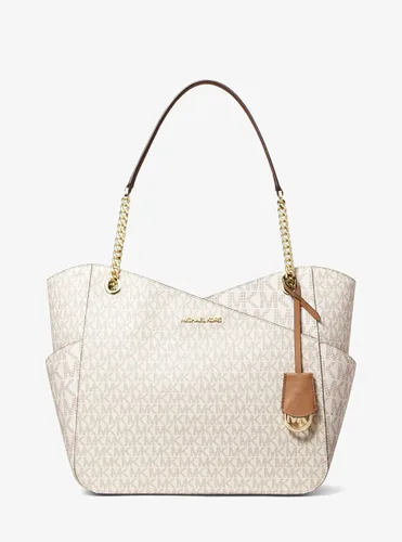 Miniatura 8 de Michael Kors MICHAEL Michael Kors Jet Set - Cartera de viaje con cadena grande para el hombro, bolsa de viaje triple