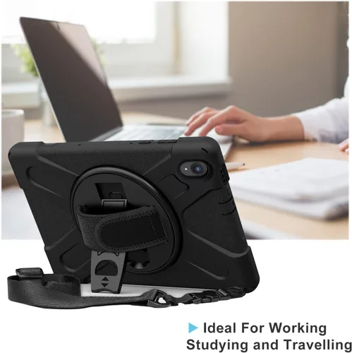 Miniatura 4 de ProCase Funda Lenovo Tab K10 de 10.3 pulgadas 2021 / M10 FHD Plus (2ª generación 2020), resistente a prueba de golpes, con soporte giratorio