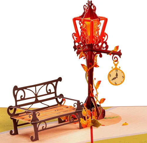 Miniatura 9 de Paper Love Tarjeta de Árbol de Otoño Tarjeta de Felicitación Desplegable 3D de Arce de Otoño para Acción de Gracias, Regalo de Anfitriona o Amigo