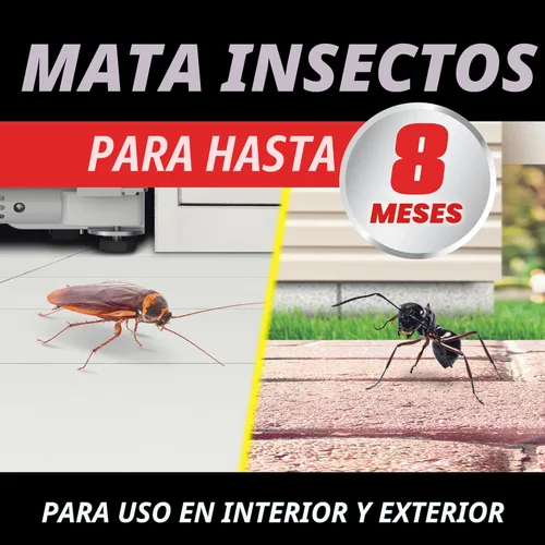 Miniatura 2 de Ortho Orthene mata hormigas y cucarachas, proporciona un control duradero de insectos, para uso en interiores y exteriores, 1 lb.