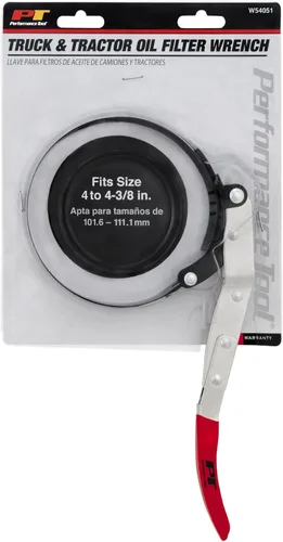 Miniatura 2 de Performance Tool W54051 Llave de filtro de aceite para camiones y tractores (4 pulgadas a 4-3/8 pulgadas)