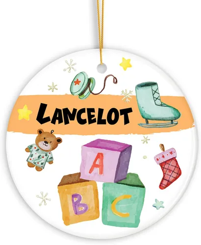 Miniatura 8 de Adorno de muñeco de nieve personalizado, muñeco de nieve de Papá Noel, adorno de Navidad con nombre personalizado, lindo adorno de muñeco de nieve