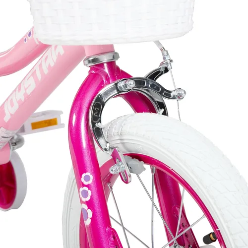 Miniatura 7 de JOYSTAR Bicicleta para niñas pequeñas y niños de 3 a 10 años, bicicleta para niños de 12, 14, 16 y 20 pulgadas, con ruedas de entrenamiento y frenos