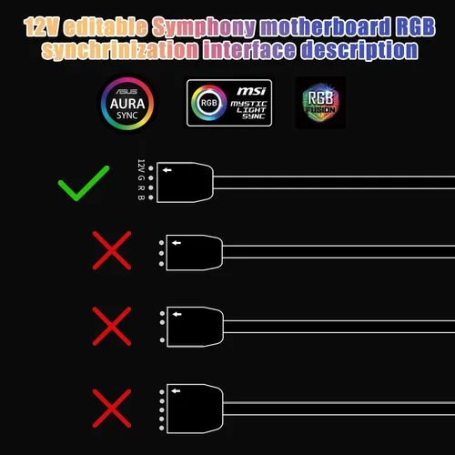 Miniatura 4 de YACSEJAO 12V 4Pin RGB LED Splitter 4 Pines LED Splitter Cable LED Conector de tira 1 a 10 Y Splitter para RGB 5050 3528 tiras de luz LED con cable