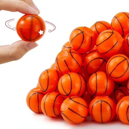 SCIONE Paquete de 36 recuerdos de fiesta de baloncesto para niños de 4 a 8 a 12 años de baloncesto y deportes Fidget Spinner para bolsas de regalo,