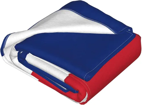 Miniatura 8 de Bonita manta de bandera de Costa Rica súper suave de 60 x 50 pulgadas para cama, sofá, silla, campamento, sala de estar y oficina Bandera de Costa