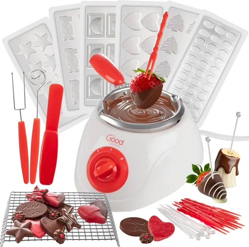 Good Cooking, olla para fondue de chocolate, Parent, individual, Blanco
