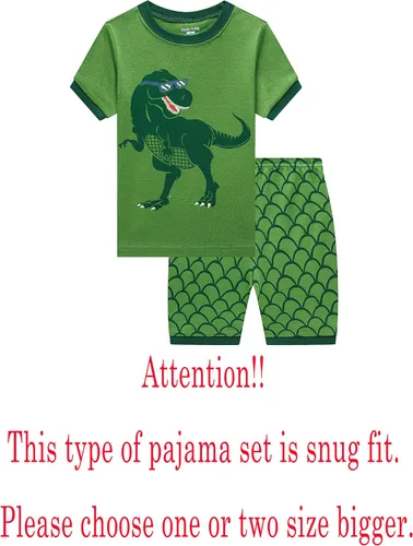 Miniatura 2 de Pijama Family Feeling para niño, conjunto de pijama con short, 100% algodón
