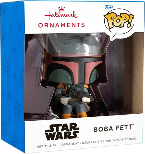 Miniatura 3 de Hallmark Star Wars Boba Fett Funko POP! Adorno Navideño
