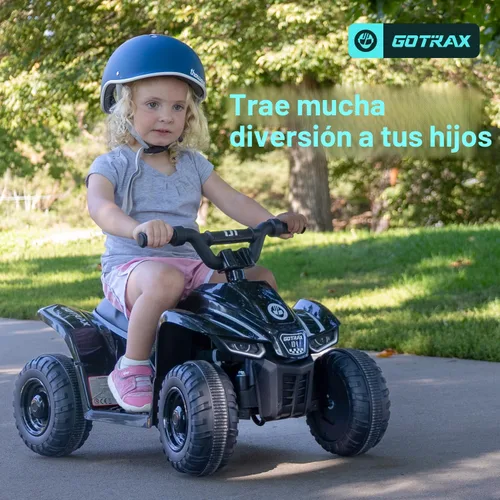 Miniatura 9 de Gotrax Juguetes de paseo RT1 para niños pequeños de 1.5 a 4, batería segura de plomo de 12 V de hasta 80 minutos, 2 engranajes hacia adelante/atrás