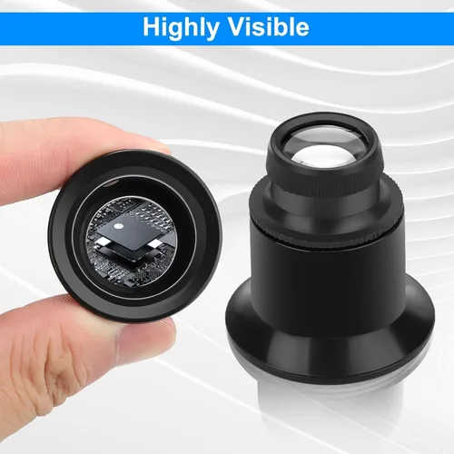 Miniatura 4 de 4 lupas de relojero, 5 x 10 x 15 x 20 X, lupa de monóculo, lupa de bucle para joyeros, lazo de lupa, lupa de joyería monocular para reparación de 4