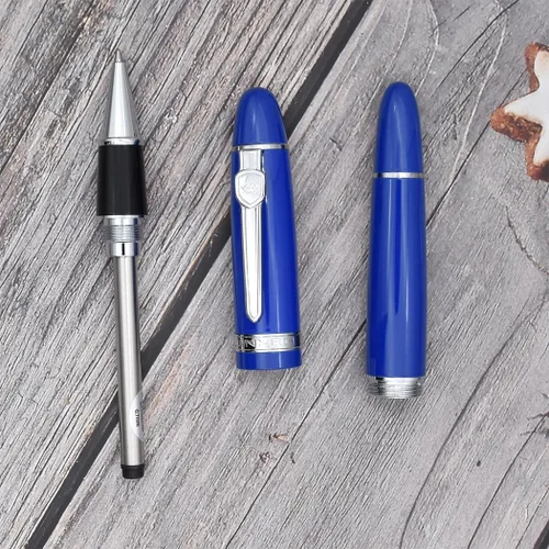 Miniatura 5 de Jinhao 159 Bolígrafo Rollerball negro pesado Big Pen 3 piezas en 3