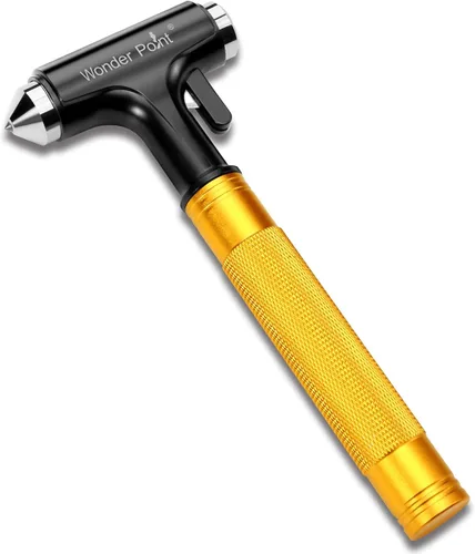 Miniatura 8 de Rompeventanas para automóvil, martillo de seguridad, herramienta de escape de emergencia, cortador de cinturón de seguridad, kit de supervivencia