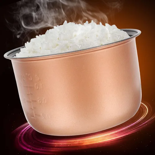 Miniatura 6 de Ciieeo Olla de arroz olla interna de aleación de aluminio Arrocera Tanque interno antiadherente Pastel Pan 2L Revestimiento de cocina Contenedor