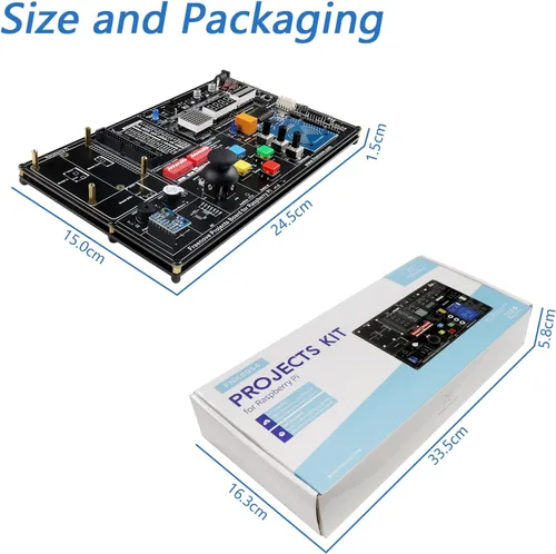 Miniatura 7 de Freenove Kit de proyectos para Raspberry Pi 5 4 B 3 B+ 400 Zero 2 W, cableado simple, tutorial detallado de 860 páginas, código de procesamiento